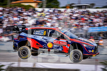 2022-05-18 - 08 TANAK Ott (est), JARVEOJA Martin (est), Hyundai Shell Mobis World Rally Team, Hyundai i20 N Rally 1, action during the Rally de Portugal 2022, 4th round of the 2022 WRC World Rally Car Championship, from May 19 to 22, 2022 at Matosinhos, Portugal - RALLY DE PORTUGAL 2022, 4TH ROUND OF THE 2022 WRC WORLD RALLY CAR CHAMPIONSHIP - RALLY - MOTORS