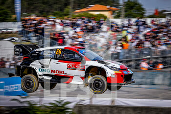 2022-05-18 - 69 ROVANPERA Kalle (fin), HALTTUNEN Jonne (FIN), Toyota Gazoo Racing WRT, Toyota GR Yaris Rally 1, action during the Rally de Portugal 2022, 4th round of the 2022 WRC World Rally Car Championship, from May 19 to 22, 2022 at Matosinhos, Portugal - RALLY DE PORTUGAL 2022, 4TH ROUND OF THE 2022 WRC WORLD RALLY CAR CHAMPIONSHIP - RALLY - MOTORS