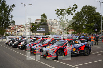 2022-05-20 - Parc Fermé during the Rally de Portugal 2022, 4th round of the 2022 WRC World Rally Car Championship, from May 19 to 22, 2022 at Matosinhos, Portugal - RALLY DE PORTUGAL 2022, 4TH ROUND OF THE 2022 WRC WORLD RALLY CAR CHAMPIONSHIP - RALLY - MOTORS