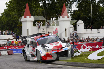 2022-05-20 - 01 OGIER Sebastien (FRA), VEILLAS Benjamin (FRA), TOYOTA GAZOO RACING WRT, TOYOTA GR Yaris Rally1, action during the Rally de Portugal 2022, 4th round of the 2022 WRC World Rally Car Championship, from May 19 to 22, 2022 at Matosinhos, Portugal - RALLY DE PORTUGAL 2022, 4TH ROUND OF THE 2022 WRC WORLD RALLY CAR CHAMPIONSHIP - RALLY - MOTORS