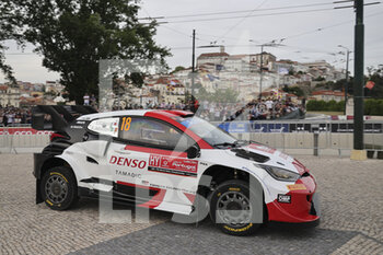 2022-05-20 - 18 KATSUTA Takamoto (jpn), JOHNSTON Aaron (irl), Toyota Gazoo Racing WRT, Toyota GR Yaris Rally 1, action during the Rally de Portugal 2022, 4th round of the 2022 WRC World Rally Car Championship, from May 19 to 22, 2022 at Matosinhos, Portugal - RALLY DE PORTUGAL 2022, 4TH ROUND OF THE 2022 WRC WORLD RALLY CAR CHAMPIONSHIP - RALLY - MOTORS