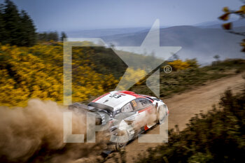 2022-05-20 - 33 EVANS Elfyn (gbr), MARTIN Scott (gbr), Toyota Gazoo Racing WRT, Toyota GR Yaris Rally 1, action during the Rally de Portugal 2022, 4th round of the 2022 WRC World Rally Car Championship, from May 19 to 22, 2022 at Matosinhos, Portugal - RALLY DE PORTUGAL 2022, 4TH ROUND OF THE 2022 WRC WORLD RALLY CAR CHAMPIONSHIP - RALLY - MOTORS