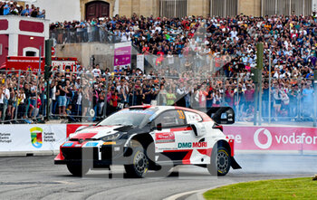 2022-05-19 - 33 EVANS Elfyn (gbr), MARTIN Scott (gbr), Toyota Gazoo Racing WRT, Toyota GR Yaris Rally 1, action during the Rally de Portugal 2022, 4th round of the 2022 WRC World Rally Car Championship, from May 19 to 22, 2022 at Matosinhos, Portugal - RALLY DE PORTUGAL 2022, 4TH ROUND OF THE 2022 WRC WORLD RALLY CAR CHAMPIONSHIP - RALLY - MOTORS