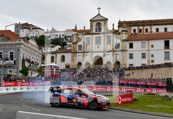 2022-05-19 - 11 NEUVILLE Thierry (bel), WYDAEGHE Martijn (bel), Hyundai Shell Mobis World Rally Team, Hyundai i20 N Rally 1, action during the Rally de Portugal 2022, 4th round of the 2022 WRC World Rally Car Championship, from May 19 to 22, 2022 at Matosinhos, Portugal - RALLY DE PORTUGAL 2022, 4TH ROUND OF THE 2022 WRC WORLD RALLY CAR CHAMPIONSHIP - RALLY - MOTORS