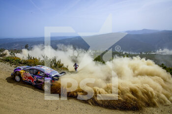 2022-05-21 - 19 LOEB Sebastien (FRA), GALMICHE Isabelle (FRA), M-SPORT FORD WORLD RALLY TEAM, FORD Puma Rally1, action during the Rally de Portugal 2022, 4th round of the 2022 WRC World Rally Car Championship, from May 19 to 22, 2022 at Matosinhos, Portugal - RALLY DE PORTUGAL 2022, 4TH ROUND OF THE 2022 WRC WORLD RALLY CAR CHAMPIONSHIP - RALLY - MOTORS
