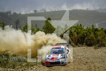 2022-05-21 - 33 EVANS Elfyn (gbr), MARTIN Scott (gbr), Toyota Gazoo Racing WRT, Toyota GR Yaris Rally 1, action during the Rally de Portugal 2022, 4th round of the 2022 WRC World Rally Car Championship, from May 19 to 22, 2022 at Matosinhos, Portugal - RALLY DE PORTUGAL 2022, 4TH ROUND OF THE 2022 WRC WORLD RALLY CAR CHAMPIONSHIP - RALLY - MOTORS