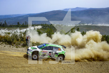 2022-05-21 - 20 MIKKELSEN Andreas (nor), ERIKSEN Torstein (nor), Toksport WRT, Skoda Fabia Evo, action during the Rally de Portugal 2022, 4th round of the 2022 WRC World Rally Car Championship, from May 19 to 22, 2022 at Matosinhos, Portugal - RALLY DE PORTUGAL 2022, 4TH ROUND OF THE 2022 WRC WORLD RALLY CAR CHAMPIONSHIP - RALLY - MOTORS