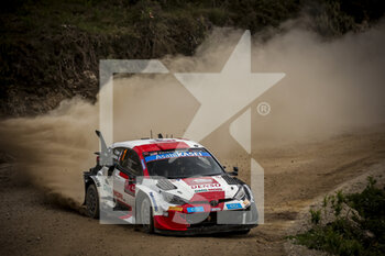 2022-05-21 - 01 OGIER Sebastien (FRA), VEILLAS Benjamin (FRA), TOYOTA GAZOO RACING WRT, TOYOTA GR Yaris Rally1, action during the Rally de Portugal 2022, 4th round of the 2022 WRC World Rally Car Championship, from May 19 to 22, 2022 at Matosinhos, Portugal - RALLY DE PORTUGAL 2022, 4TH ROUND OF THE 2022 WRC WORLD RALLY CAR CHAMPIONSHIP - RALLY - MOTORS