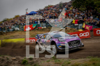 2022-05-21 - 44 GREENSMITH Gus (gbr), ANDERSSON Jonas (swe), M-Sport Ford World Rally Team, Ford Puma Rally 1, action during the Rally de Portugal 2022, 4th round of the 2022 WRC World Rally Car Championship, from May 19 to 22, 2022 at Matosinhos, Portugal - RALLY DE PORTUGAL 2022, 4TH ROUND OF THE 2022 WRC WORLD RALLY CAR CHAMPIONSHIP - RALLY - MOTORS