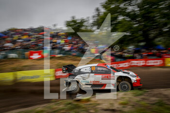 2022-05-21 - 69 ROVANPERA Kalle (fin), HALTTUNEN Jonne (FIN), Toyota Gazoo Racing WRT, Toyota GR Yaris Rally 1, action during the Rally de Portugal 2022, 4th round of the 2022 WRC World Rally Car Championship, from May 19 to 22, 2022 at Matosinhos, Portugal - RALLY DE PORTUGAL 2022, 4TH ROUND OF THE 2022 WRC WORLD RALLY CAR CHAMPIONSHIP - RALLY - MOTORS