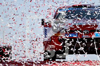 2022-05-21 - podium, portrait during the Rally de Portugal 2022, 4th round of the 2022 WRC World Rally Car Championship, from May 19 to 22, 2022 at Matosinhos, Portugal - RALLY DE PORTUGAL 2022, 4TH ROUND OF THE 2022 WRC WORLD RALLY CAR CHAMPIONSHIP - RALLY - MOTORS