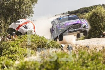 2022-06-02 - 44 GREENSMITH Gus (gbr), ANDERSSON Jonas (swe), M-Sport Ford World Rally Team, Ford Puma Rally 1, action during the Rally Italia Sardegna 2022, 5th round of the 2022 WRC World Rally Car Championship, from June 2 to 5, 2022 at Alghero, Italy - AUTO - WRC - RALLY ITALIA SARDEGNA 2022 - RALLY - MOTORS