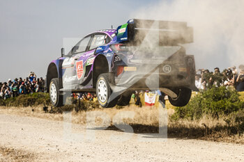 2022-06-02 - 07 LOUBET Pierre-Louis (era), LANDAIS Vincent (far), M-Sport Ford World Rally Team, Ford Puma Rally 1, action during the Rally Italia Sardegna 2022, 5th round of the 2022 WRC World Rally Car Championship, from June 2 to 5, 2022 at Alghero, Italy - AUTO - WRC - RALLY ITALIA SARDEGNA 2022 - RALLY - MOTORS