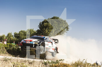 2022-06-02 - 69 ROVANPERA Kalle (fin), HALTTUNEN Jonne (FIN), Toyota Gazoo Racing WRT, Toyota GR Yaris Rally 1, action during the Rally Italia Sardegna 2022, 5th round of the 2022 WRC World Rally Car Championship, from June 2 to 5, 2022 at Alghero, Italy - AUTO - WRC - RALLY ITALIA SARDEGNA 2022 - RALLY - MOTORS