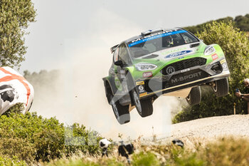 2022-06-02 - 27 HUTTUNEN Jari (fin), LUKKA Mikko (fin), M-Sport Ford World Rally Team, Ford Fiesta Mk II, action during the Rally Italia Sardegna 2022, 5th round of the 2022 WRC World Rally Car Championship, from June 2 to 5, 2022 at Alghero, Italy - AUTO - WRC - RALLY ITALIA SARDEGNA 2022 - RALLY - MOTORS