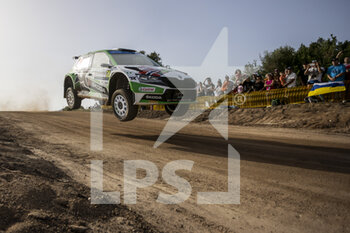 2022-06-02 - 20 MIKKELSEN Andreas (nor), ERIKSEN Torstein (nor), Toksport WRT, Skoda Fabia Evo, action during the Rally Italia Sardegna 2022, 5th round of the 2022 WRC World Rally Car Championship, from June 2 to 5, 2022 at Alghero, Italy - AUTO - WRC - RALLY ITALIA SARDEGNA 2022 - RALLY - MOTORS