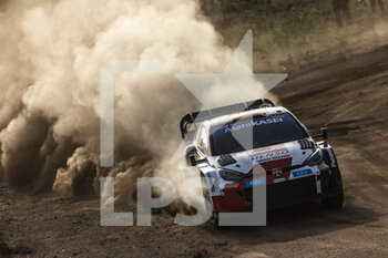 2022-06-02 - 69 ROVANPERA Kalle (fin), HALTTUNEN Jonne (FIN), Toyota Gazoo Racing WRT, Toyota GR Yaris Rally 1, action during the Rally Italia Sardegna 2022, 5th round of the 2022 WRC World Rally Car Championship, from June 2 to 5, 2022 at Alghero, Italy - AUTO - WRC - RALLY ITALIA SARDEGNA 2022 - RALLY - MOTORS
