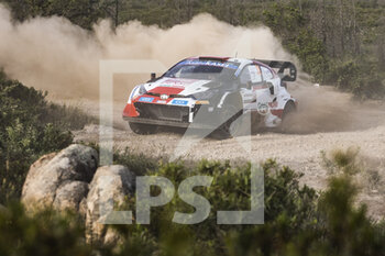 2022-06-03 - 33 EVANS Elfyn (gbr), MARTIN Scott (gbr), Toyota Gazoo Racing WRT, Toyota GR Yaris Rally 1, action during the Rally Italia Sardegna 2022, 5th round of the 2022 WRC World Rally Car Championship, from June 2 to 5, 2022 at Alghero, Italy - AUTO - WRC - RALLY ITALIA SARDEGNA 2022 - RALLY - MOTORS
