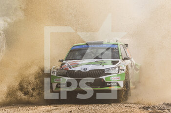 2022-06-03 - 20 MIKKELSEN Andreas (nor), ERIKSEN Torstein (nor), Toksport WRT, Skoda Fabia Evo, action during the Rally Italia Sardegna 2022, 5th round of the 2022 WRC World Rally Car Championship, from June 2 to 5, 2022 at Alghero, Italy - AUTO - WRC - RALLY ITALIA SARDEGNA 2022 - RALLY - MOTORS