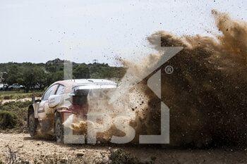 2022-06-03 - 69 ROVANPERA Kalle (fin), HALTTUNEN Jonne (FIN), Toyota Gazoo Racing WRT, Toyota GR Yaris Rally 1, action during the Rally Italia Sardegna 2022, 5th round of the 2022 WRC World Rally Car Championship, from June 2 to 5, 2022 at Alghero, Italy - AUTO - WRC - RALLY ITALIA SARDEGNA 2022 - RALLY - MOTORS