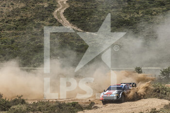 2022-06-03 - 04 LAPPI Esapekka (fin), FERM Janne (fin), Toyota Gazoo Racing WRT, Toyota GR Yaris Rally 1, action during the Rally Italia Sardegna 2022, 5th round of the 2022 WRC World Rally Car Championship, from June 2 to 5, 2022 at Alghero, Italy - AUTO - WRC - RALLY ITALIA SARDEGNA 2022 - RALLY - MOTORS