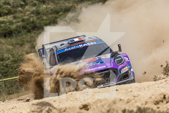 2022-06-03 - 07 LOUBET Pierre-Louis (era), LANDAIS Vincent (far), M-Sport Ford World Rally Team, Ford Puma Rally 1, action during the Rally Italia Sardegna 2022, 5th round of the 2022 WRC World Rally Car Championship, from June 2 to 5, 2022 at Alghero, Italy - AUTO - WRC - RALLY ITALIA SARDEGNA 2022 - RALLY - MOTORS