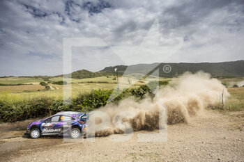 2022-06-03 - 44 GREENSMITH Gus (gbr), ANDERSSON Jonas (swe), M-Sport Ford World Rally Team, Ford Puma Rally 1, action during the Rally Italia Sardegna 2022, 5th round of the 2022 WRC World Rally Car Championship, from June 2 to 5, 2022 at Alghero, Italy - AUTO - WRC - RALLY ITALIA SARDEGNA 2022 - RALLY - MOTORS
