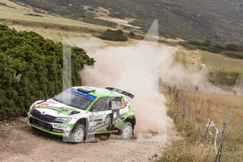 2022-06-03 - 23 BULACIA Marco (bol), DER OHANNESIAN Marcelo (arg), Toksport WRT, Skoda Fabia Evo, action during the Rally Italia Sardegna 2022, 5th round of the 2022 WRC World Rally Car Championship, from June 2 to 5, 2022 at Alghero, Italy - AUTO - WRC - RALLY ITALIA SARDEGNA 2022 - RALLY - MOTORS