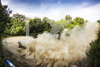 2022-06-04 - 33 EVANS Elfyn (gbr), MARTIN Scott (gbr), Toyota Gazoo Racing WRT, Toyota GR Yaris Rally 1, action during the Rally Italia Sardegna 2022, 5th round of the 2022 WRC World Rally Car Championship, from June 2 to 5, 2022 at Alghero, Italy - AUTO - WRC - RALLY ITALIA SARDEGNA 2022 - RALLY - MOTORS