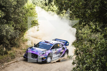 2022-06-04 - 44 GREENSMITH Gus (gbr), ANDERSSON Jonas (swe), M-Sport Ford World Rally Team, Ford Puma Rally 1, action during the Rally Italia Sardegna 2022, 5th round of the 2022 WRC World Rally Car Championship, from June 2 to 5, 2022 at Alghero, Italy - AUTO - WRC - RALLY ITALIA SARDEGNA 2022 - RALLY - MOTORS