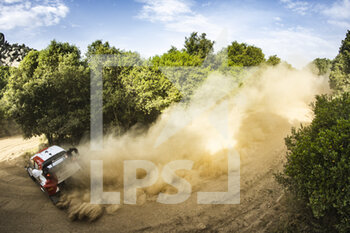2022-06-04 - 04 LAPPI Esapekka (fin), FERM Janne (fin), Toyota Gazoo Racing WRT, Toyota GR Yaris Rally 1, action during the Rally Italia Sardegna 2022, 5th round of the 2022 WRC World Rally Car Championship, from June 2 to 5, 2022 at Alghero, Italy - AUTO - WRC - RALLY ITALIA SARDEGNA 2022 - RALLY - MOTORS