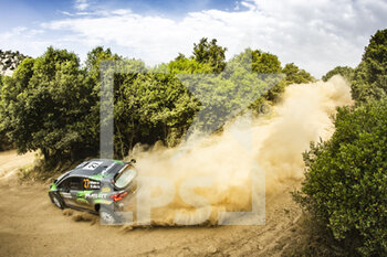 2022-06-04 - 27 HUTTUNEN Jari (fin), LUKKA Mikko (fin), M-Sport Ford World Rally Team, Ford Fiesta Mk II, action during the Rally Italia Sardegna 2022, 5th round of the 2022 WRC World Rally Car Championship, from June 2 to 5, 2022 at Alghero, Italy - AUTO - WRC - RALLY ITALIA SARDEGNA 2022 - RALLY - MOTORS