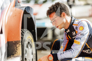 2022-06-04 - WYDAEGHE Martijn (bel), Hyundai Shell Mobis World Rally Team, Hyundai i20 N Rally 1, portrait during the Rally Italia Sardegna 2022, 5th round of the 2022 WRC World Rally Car Championship, from June 2 to 5, 2022 at Alghero, Italy - AUTO - WRC - RALLY ITALIA SARDEGNA 2022 - RALLY - MOTORS