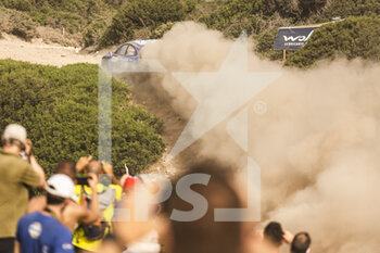 2022-06-05 - 44 GREENSMITH Gus (gbr), ANDERSSON Jonas (swe), M-Sport Ford World Rally Team, Ford Puma Rally 1, action during the Rally Italia Sardegna 2022, 5th round of the 2022 WRC World Rally Car Championship, from June 2 to 5, 2022 at Alghero, Italy - AUTO - WRC - RALLY ITALIA SARDEGNA 2022 - RALLY - MOTORS