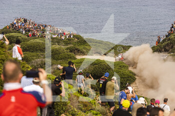 2022-06-05 - 04 LAPPI Esapekka (fin), FERM Janne (fin), Toyota Gazoo Racing WRT, Toyota GR Yaris Rally 1, action during the Rally Italia Sardegna 2022, 5th round of the 2022 WRC World Rally Car Championship, from June 2 to 5, 2022 at Alghero, Italy - AUTO - WRC - RALLY ITALIA SARDEGNA 2022 - RALLY - MOTORS