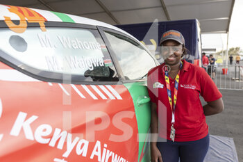 2022-06-21 - WAHOME Maxine (ken), Ford Fiesta Rally3, portrait during the Safari Rally Kenya 2022, 6th round of the 2022 WRC World Rally Car Championship, from June 23 to 26, 2022 at Nairobi, Kenya - AUTO - WRC - SAFARI RALLY KENYA 2022 - RALLY - MOTORS
