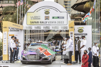 2022-06-23 - 16 FOURMAUX Adrien (fra), CORIA Alexandre (fra), M-Sport Ford World Rally Team, Ford Puma Rally 1, action during the Safari Rally Kenya 2022, 6th round of the 2022 WRC World Rally Car Championship, from June 23 to 26, 2022 at Nairobi, Kenya - AUTO - WRC - SAFARI RALLY KENYA 2022 - RALLY - MOTORS