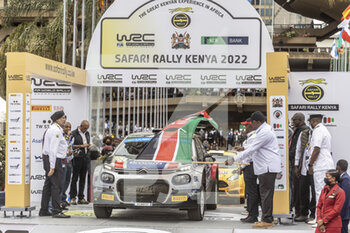 2022-06-23 - 22 JOHNSTON Sean (use), KIHURANI Alexander (usa), Citroen C3, action during the Safari Rally Kenya 2022, 6th round of the 2022 WRC World Rally Car Championship, from June 23 to 26, 2022 at Nairobi, Kenya - AUTO - WRC - SAFARI RALLY KENYA 2022 - RALLY - MOTORS