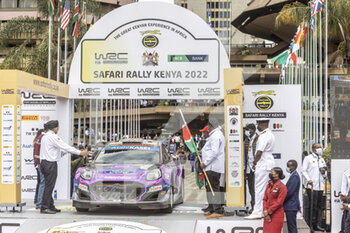 2022-06-23 - 44 GREENSMITH Gus (gbr), ANDERSSON Jonas (swe), M-Sport Ford World Rally Team, Ford Puma Rally 1, action during the Safari Rally Kenya 2022, 6th round of the 2022 WRC World Rally Car Championship, from June 23 to 26, 2022 at Nairobi, Kenya - AUTO - WRC - SAFARI RALLY KENYA 2022 - RALLY - MOTORS