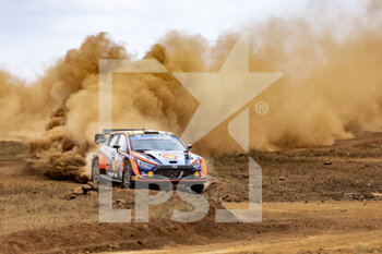 2022-06-23 - 11 NEUVILLE Thierry (bel), WYDAEGHE Martijn (bel), Hyundai Shell Mobis World Rally Team, Hyundai i20 N Rally 1, action during the Safari Rally Kenya 2022, 6th round of the 2022 WRC World Rally Car Championship, from June 23 to 26, 2022 at Nairobi, Kenya - AUTO - WRC - SAFARI RALLY KENYA 2022 - RALLY - MOTORS