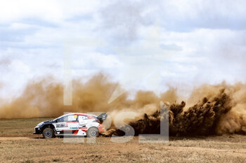 2022-06-23 - 69 ROVANPERA Kalle (fin), HALTTUNEN Jonne (FIN), Toyota Gazoo Racing WRT, Toyota GR Yaris Rally 1, action during the Safari Rally Kenya 2022, 6th round of the 2022 WRC World Rally Car Championship, from June 23 to 26, 2022 at Nairobi, Kenya - AUTO - WRC - SAFARI RALLY KENYA 2022 - RALLY - MOTORS