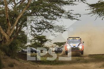 2022-06-25 - 11 NEUVILLE Thierry (bel), WYDAEGHE Martijn (bel), Hyundai Shell Mobis World Rally Team, Hyundai i20 N Rally 1, action during the Safari Rally Kenya 2022, 6th round of the 2022 WRC World Rally Car Championship, from June 23 to 26, 2022 at Nairobi, Kenya - AUTO - WRC - SAFARI RALLY KENYA 2022 - RALLY - MOTORS