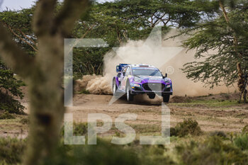 2022-06-25 - 16 FOURMAUX Adrien (fra), CORIA Alexandre (fra), M-Sport Ford World Rally Team, Ford Puma Rally 1, action during the Safari Rally Kenya 2022, 6th round of the 2022 WRC World Rally Car Championship, from June 23 to 26, 2022 at Nairobi, Kenya - AUTO - WRC - SAFARI RALLY KENYA 2022 - RALLY - MOTORS