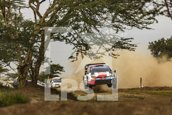2022-06-25 - 69 ROVANPERA Kalle (fin), HALTTUNEN Jonne (FIN), Toyota Gazoo Racing WRT, Toyota GR Yaris Rally 1, action during the Safari Rally Kenya 2022, 6th round of the 2022 WRC World Rally Car Championship, from June 23 to 26, 2022 at Nairobi, Kenya - AUTO - WRC - SAFARI RALLY KENYA 2022 - RALLY - MOTORS