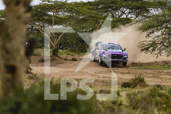 2022-06-25 - 44 GREENSMITH Gus (gbr), ANDERSSON Jonas (swe), M-Sport Ford World Rally Team, Ford Puma Rally 1, action during the Safari Rally Kenya 2022, 6th round of the 2022 WRC World Rally Car Championship, from June 23 to 26, 2022 at Nairobi, Kenya - AUTO - WRC - SAFARI RALLY KENYA 2022 - RALLY - MOTORS
