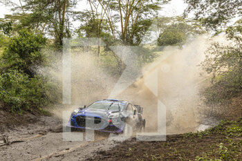2022-06-25 - 09 SERDERIDIS Jourdan (arc), MICLOTTE Frederic (bel), M-Sport Ford World Rally Team, Ford Puma Rally 1, action during the Safari Rally Kenya 2022, 6th round of the 2022 WRC World Rally Car Championship, from June 23 to 26, 2022 at Nairobi, Kenya - AUTO - WRC - SAFARI RALLY KENYA 2022 - RALLY - MOTORS