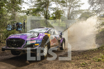 2022-06-25 - 19 LOEB Sebastien (fra), GALMICHE Isabelle (fra), M-Sport Ford World Rally Team, Ford Puma Rally 1, action during the Safari Rally Kenya 2022, 6th round of the 2022 WRC World Rally Car Championship, from June 23 to 26, 2022 at Nairobi, Kenya - AUTO - WRC - SAFARI RALLY KENYA 2022 - RALLY - MOTORS