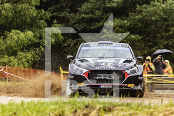 2022-07-14 - 23 PADDON Hayded (nzl), KENNARD John (nzl), Hyundai i20N, action during the Rally Estonia 2022, 7th round of the 2022 WRC World Rally Car Championship, from July 14 to 17, 2022 at Tartu, Estonia - AUTO - WRC - RALLY ESTONIA 2022 - RALLY - MOTORS
