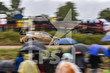 2022-07-14 - 11 NEUVILLE Thierry (bel), WYDAEGHE Martijn (bel), Hyundai Shell Mobis World Rally Team, Hyundai i20 N Rally 1, action during the Rally Estonia 2022, 7th round of the 2022 WRC World Rally Car Championship, from July 14 to 17, 2022 at Tartu, Estonia - AUTO - WRC - RALLY ESTONIA 2022 - RALLY - MOTORS