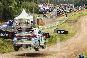 2022-07-16 - 41 ARMSTRONG Jon (gbr), HOY Brian (irl), Ford Fiesta Rally3, action during the Rally Estonia 2022, 7th round of the 2022 WRC World Rally Car Championship, from July 14 to 17, 2022 at Tartu, Estonia - AUTO - WRC - RALLY ESTONIA 2022 - RALLY - MOTORS